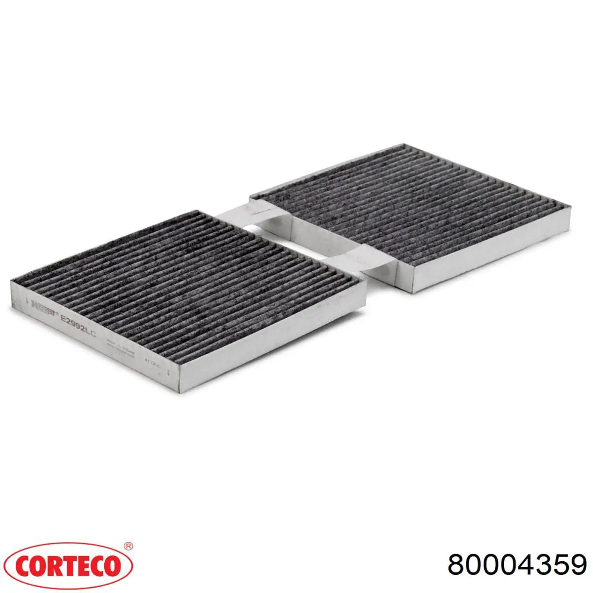 Фільтр повітряний обігрівача Corteco 80004359 ціна, від 7.24 USD