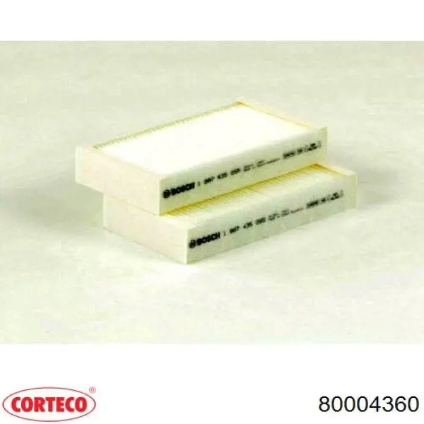 Фільтр повітряний обігрівача Corteco 80004360 ціна, від 15.20 USD
