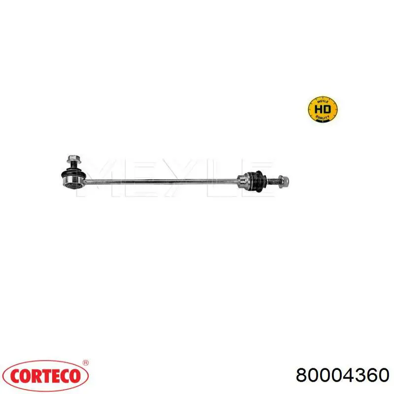Фільтр салону 80004360 Corteco