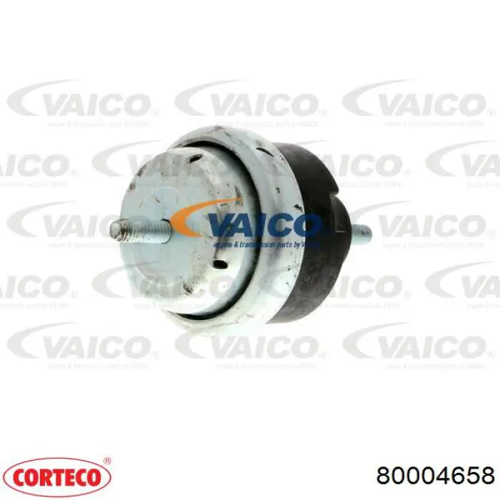 Подушка (опора) двигуна, права верхня 80004658 Corteco