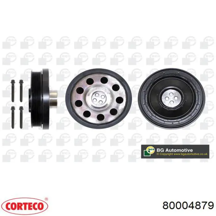 80004879 Corteco Демпфер колінвалу