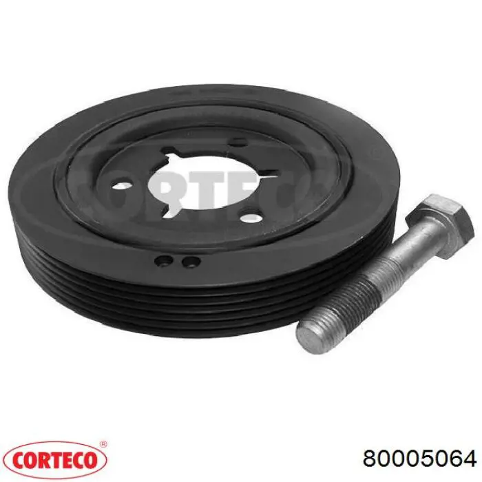 Шків колінвала (демпфер ) Corteco 80005064 ціна, від 25.39 USD