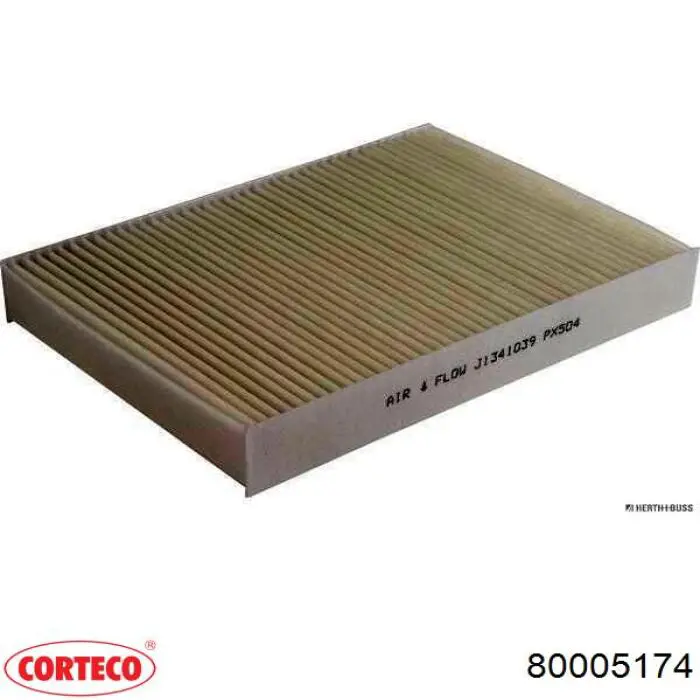 Купити 80005174 Corteco Фільтр салону вугільний