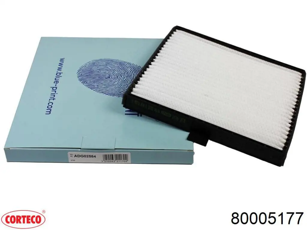 Фільтр повітряний обігрівача Corteco 80005177 ціна, від 6.14 USD