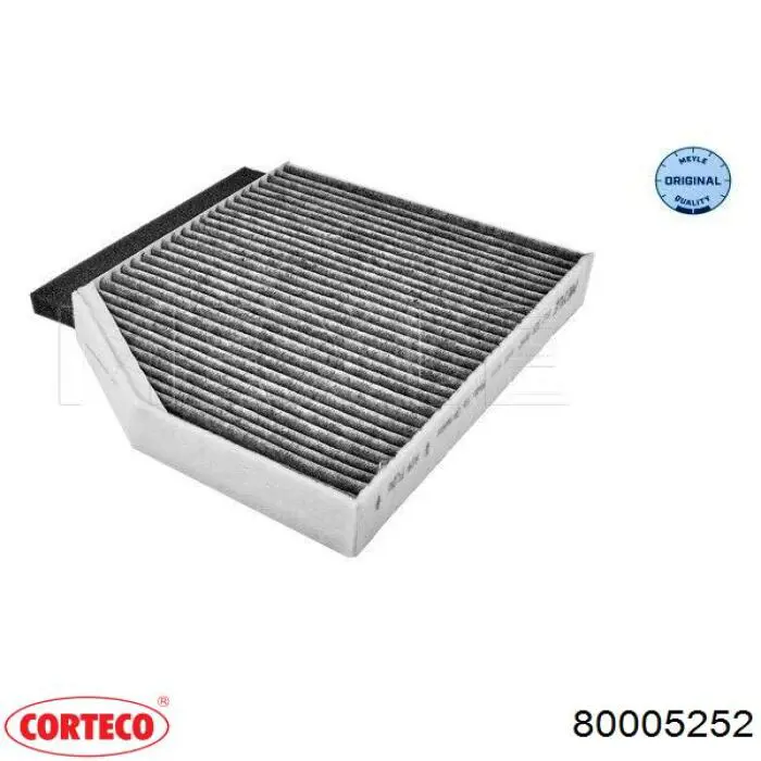 Фільтр повітряний обігрівача Corteco 80005252 ціна, від 31.16 USD