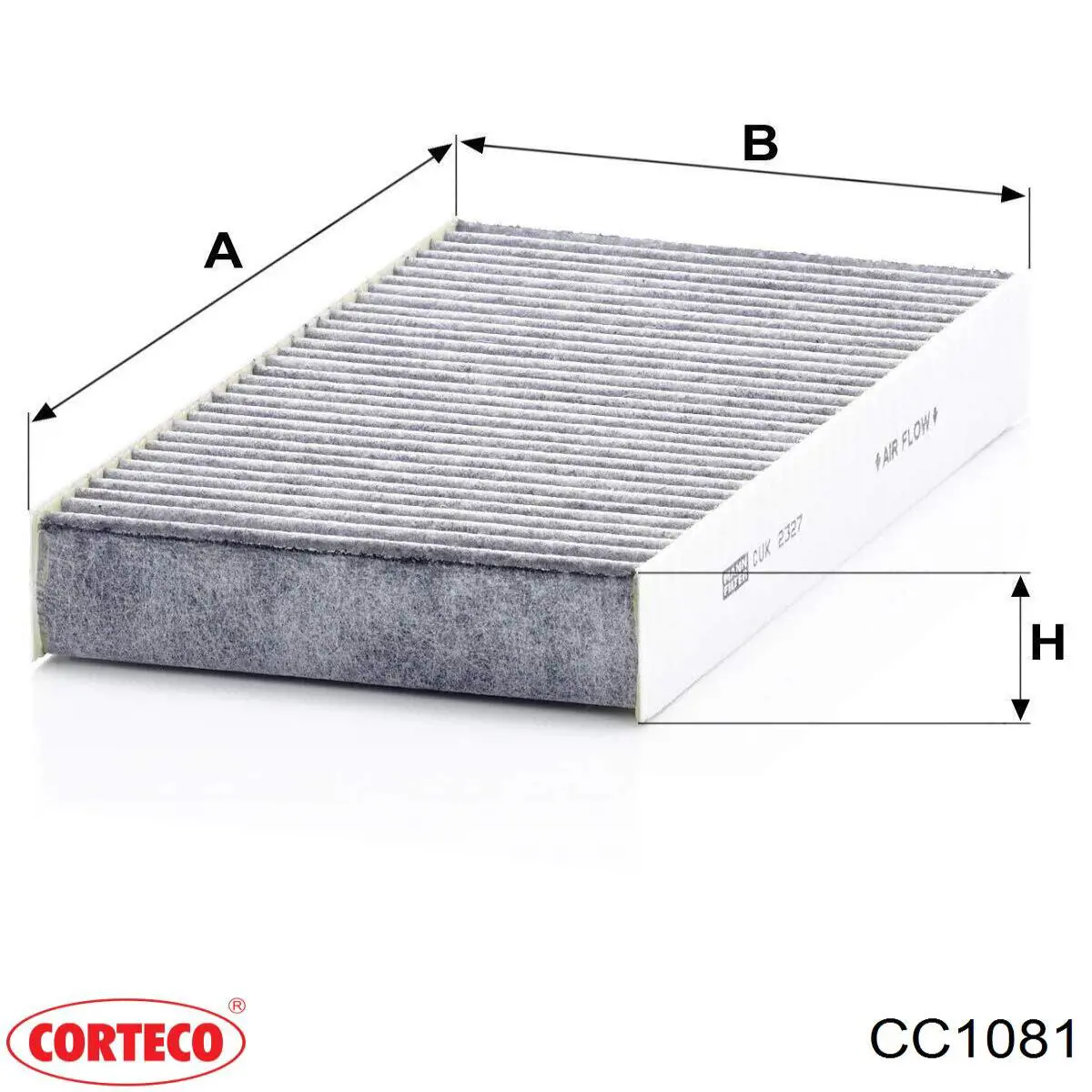 CC1081 Corteco фільтр салону