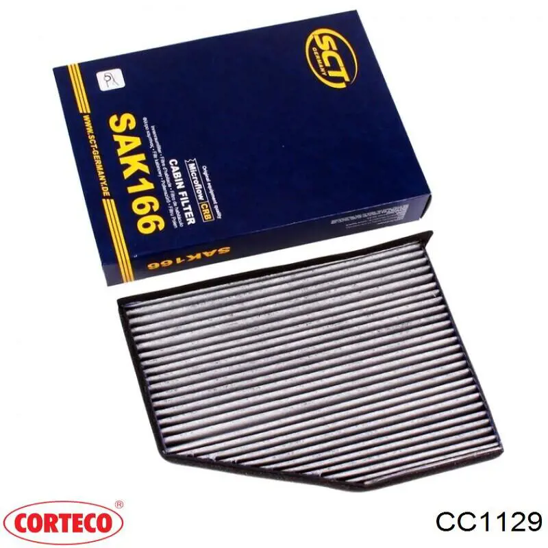 Фільтр повітряний обігрівача Corteco CC1129 ціна, від 8.22 USD