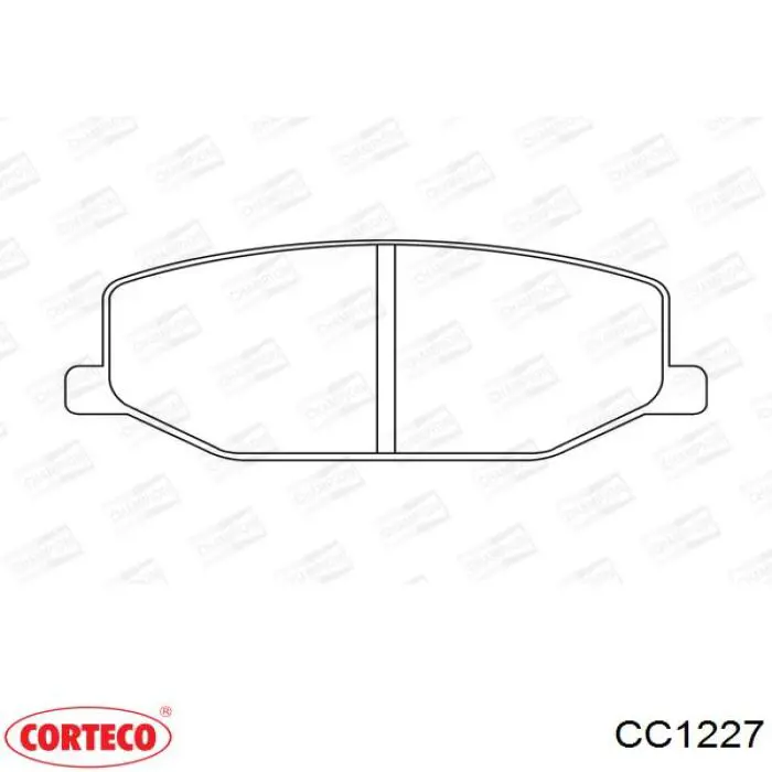 CC1227 Corteco Внутрішньосалонний фільтр