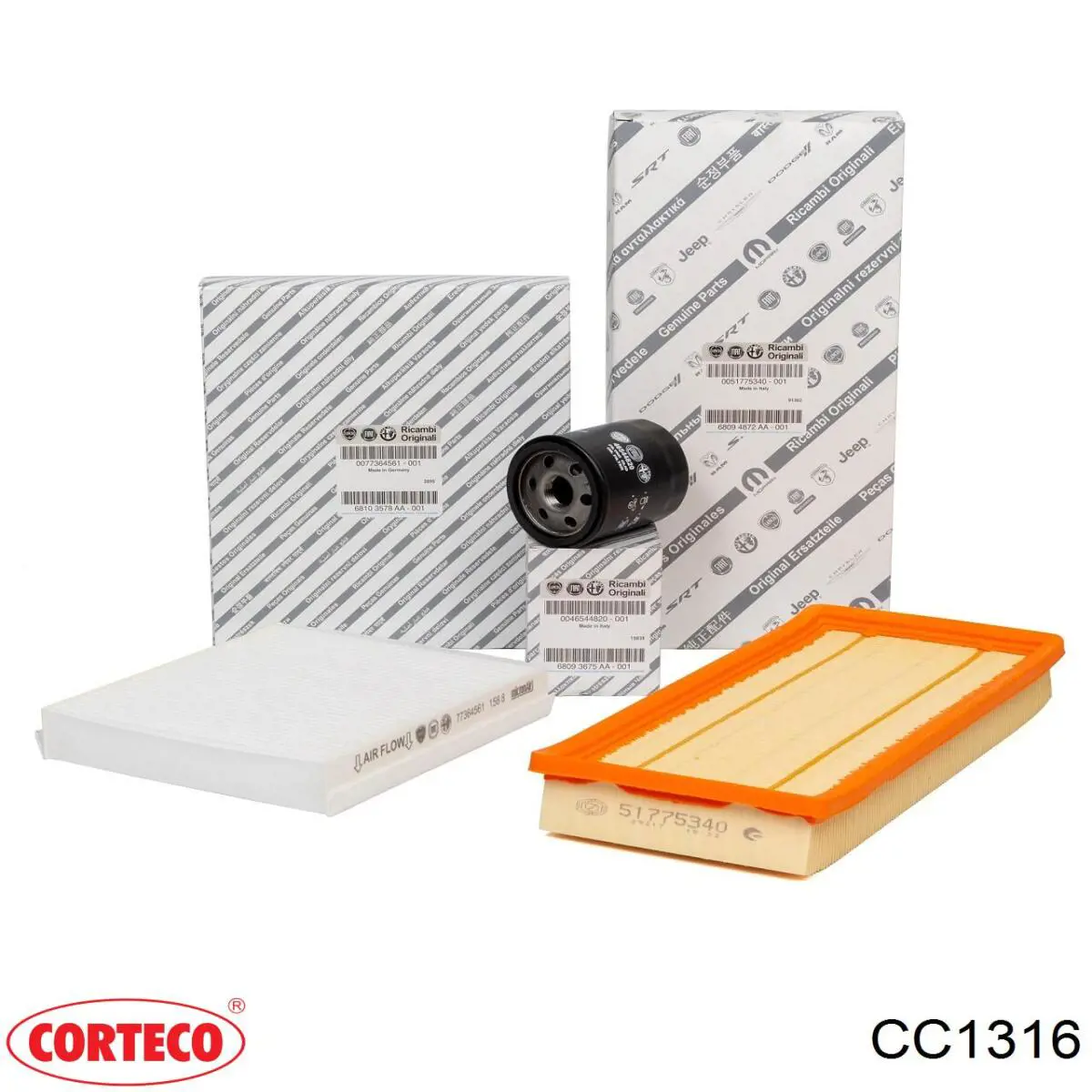 CC1316 Corteco фільтр салону