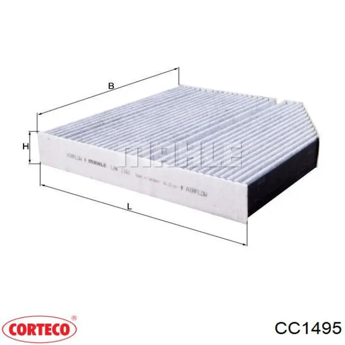 CC1495 Corteco фільтр салону