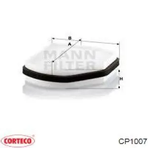 Фільтр повітряний обігрівача Corteco CP1007 ціна, від 9.38 USD