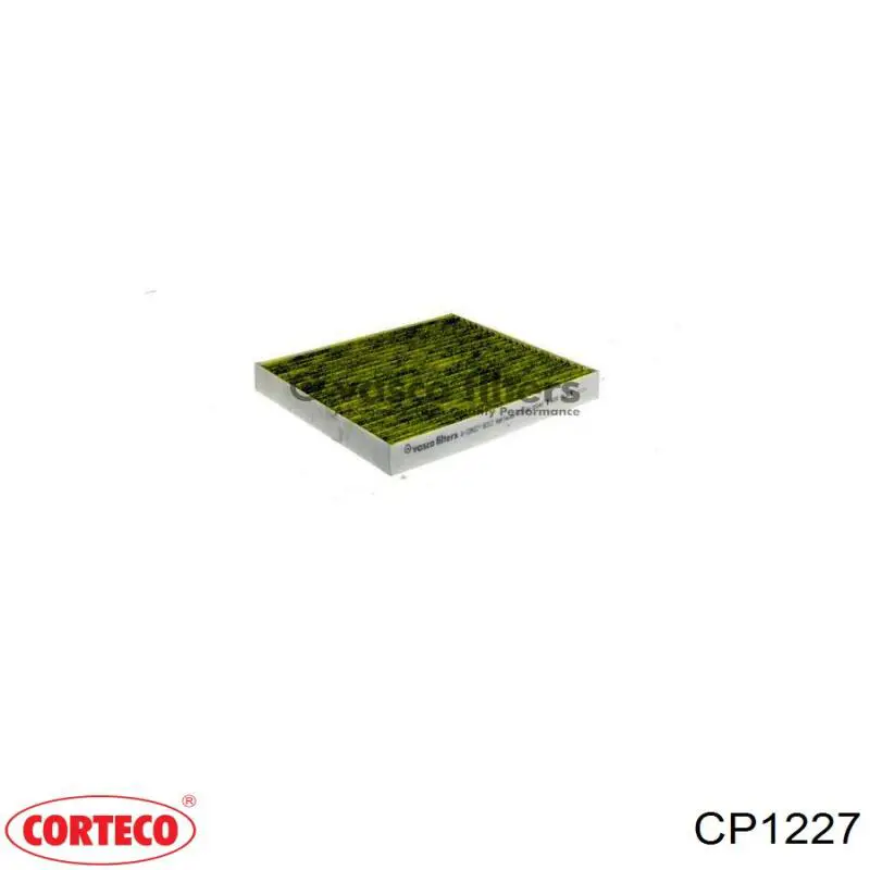 Купити CP1227 Corteco Фільтр салону вугільний
