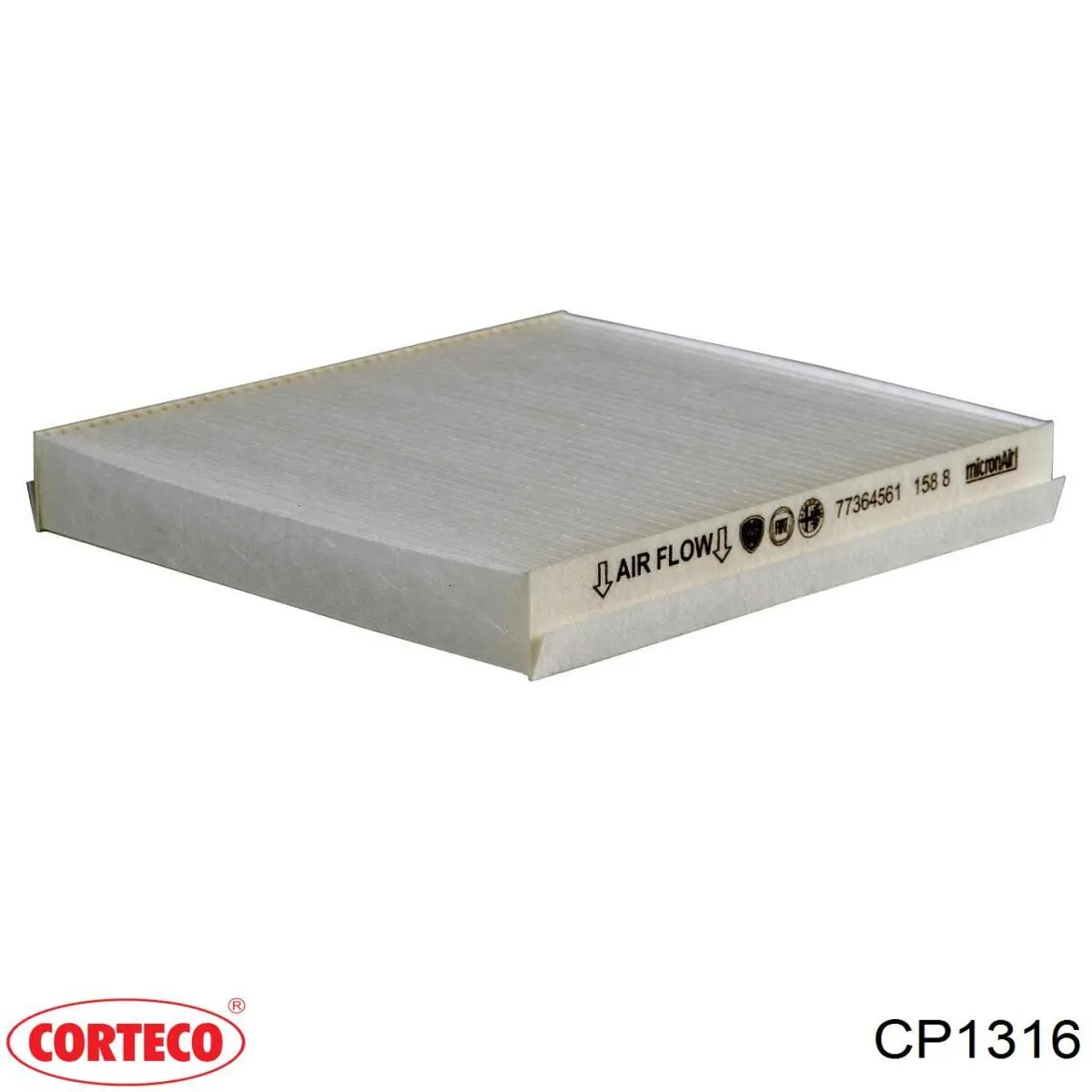 Фільтр повітряний обігрівача Corteco CP1316 ціна, від 4.25 USD