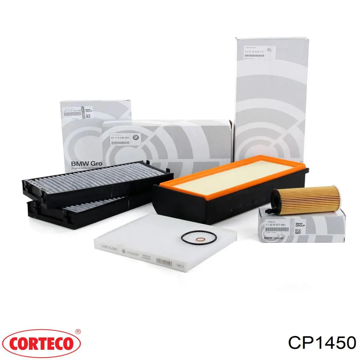 Купити CP1450 Corteco Фільтр салону вугільний
