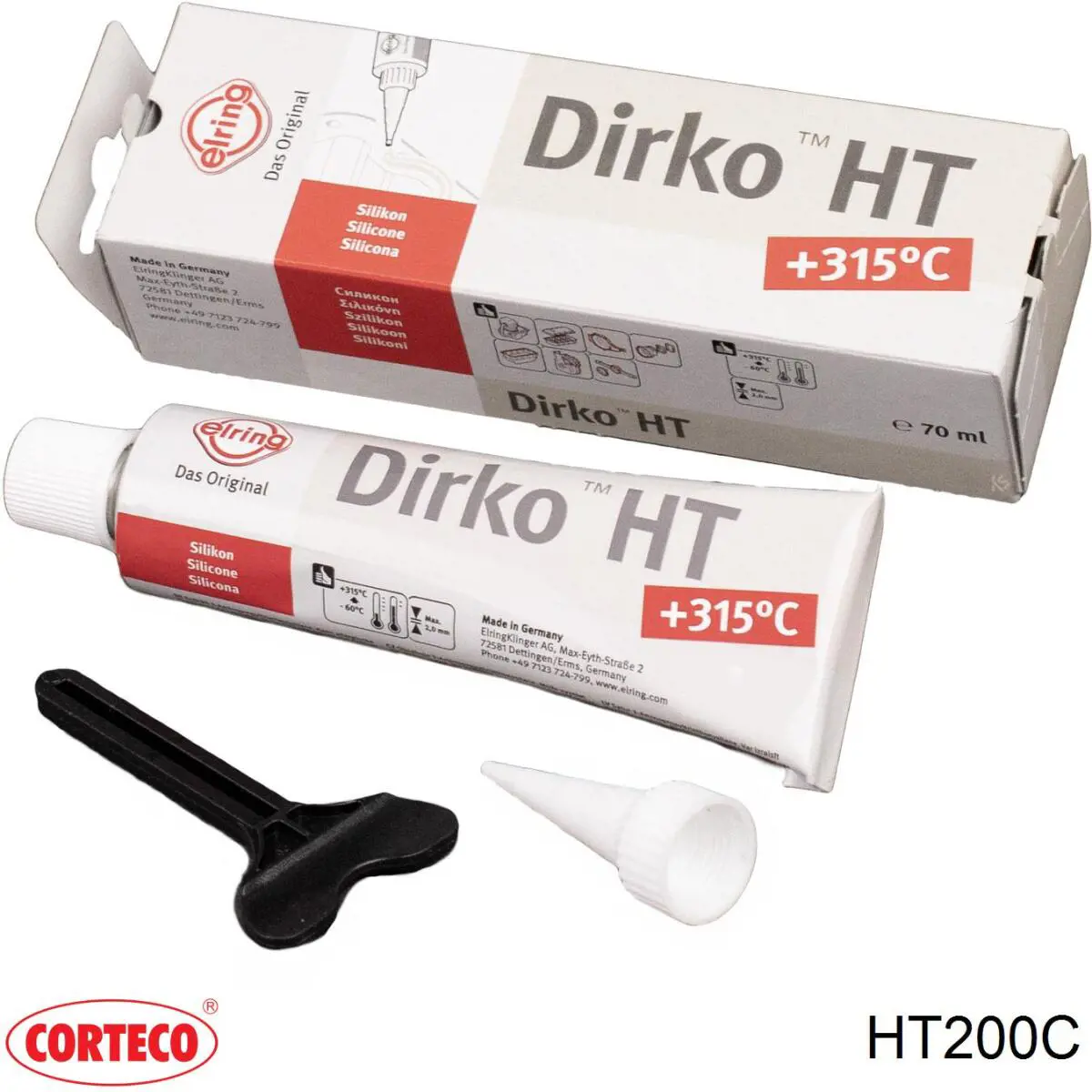 HT200C Corteco Герметик силіконовий