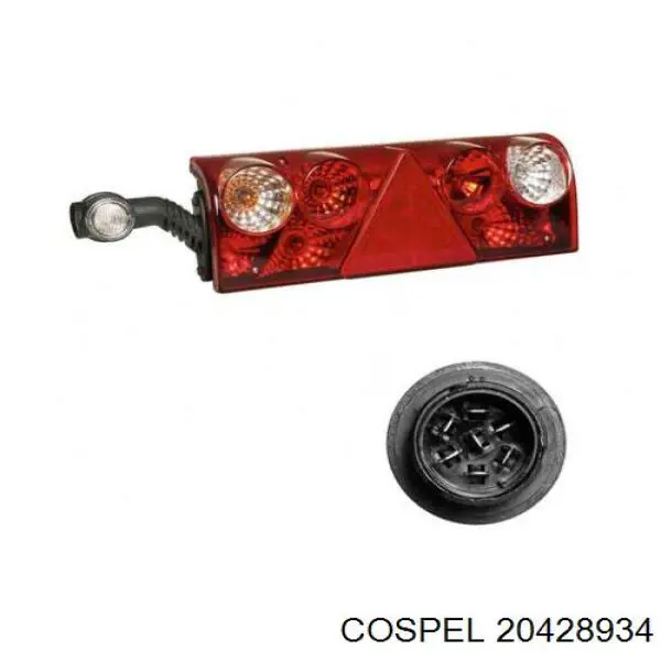 Крило заднє (TRUCK) TP710114 Tempest