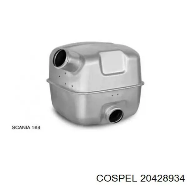 Крило заднє (TRUCK) Daniparts DPDA043