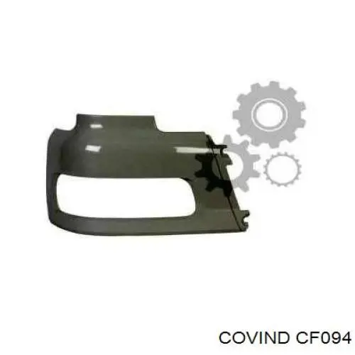Рамка/облицювання фари правої Pacol DAFLC001R ціна, від 23.16 USD