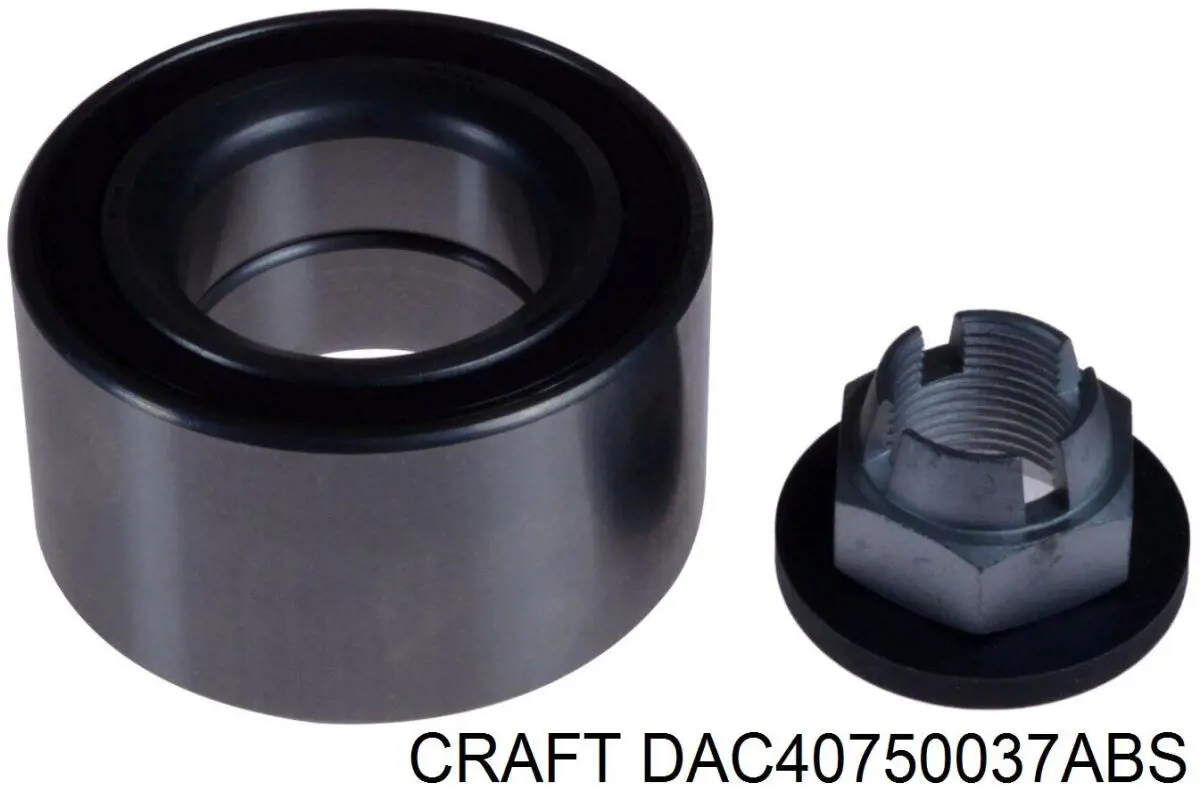 Підшипник маточини передньої DAC40750037ABS Craft