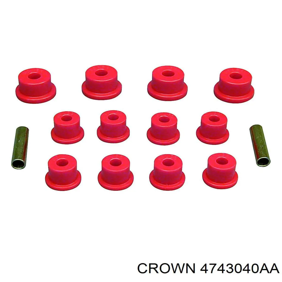 Купити 4743040AA Crown Сайлентблок ресори, задній