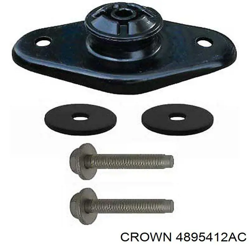 Опора стійки амортизатора переднього Crown 4895412AC ціна, від 20.32 USD