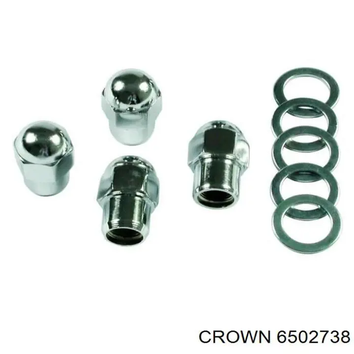Гайка кріплення колеса Crown 6502738 ціна, від 3.83 USD