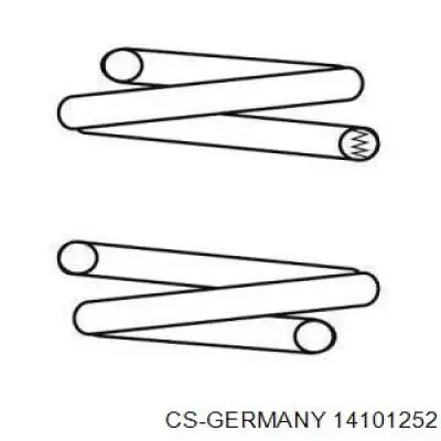 Пружина задня CS Germany 14101252 ціна, від 30.29 USD