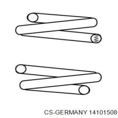 Пружина передня CS Germany 14101508 ціна, від 62.12 USD
