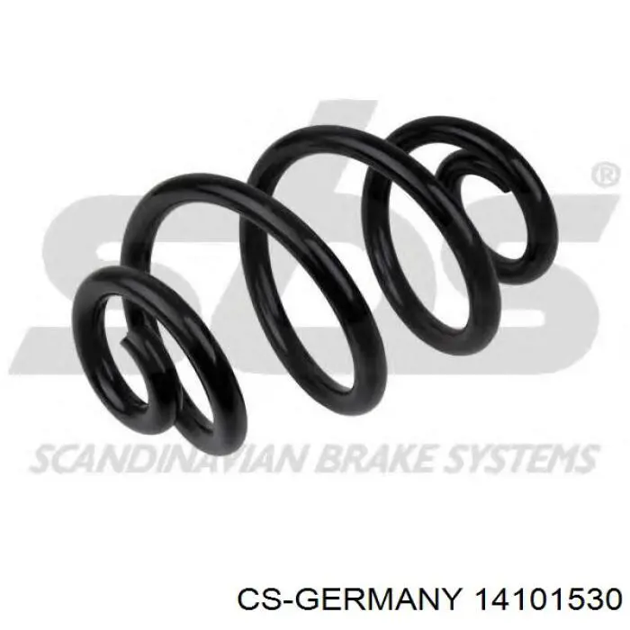 Пружина задня CS Germany 14101530 ціна, від 31.41 USD