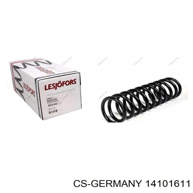 Купити 14101611 CS Germany Задні пружини