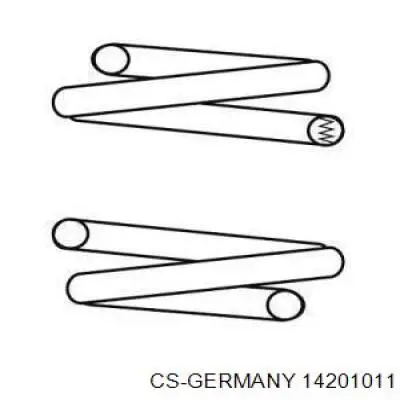 Пружина задня CS Germany 14201011 ціна, від 18.54 USD