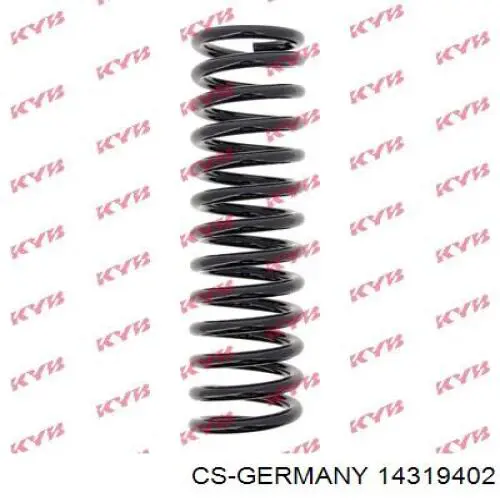 Пружина передня CS Germany 14319402 ціна, від 32.61 USD