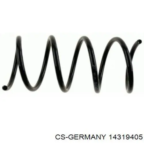 Пружина передня CS Germany 14319405 ціна, від 21.95 USD