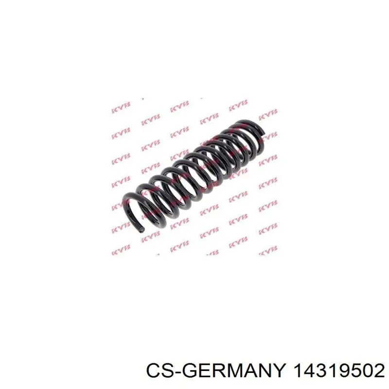 Купити 14319502 CS Germany Гвинтова пружина підвіска
