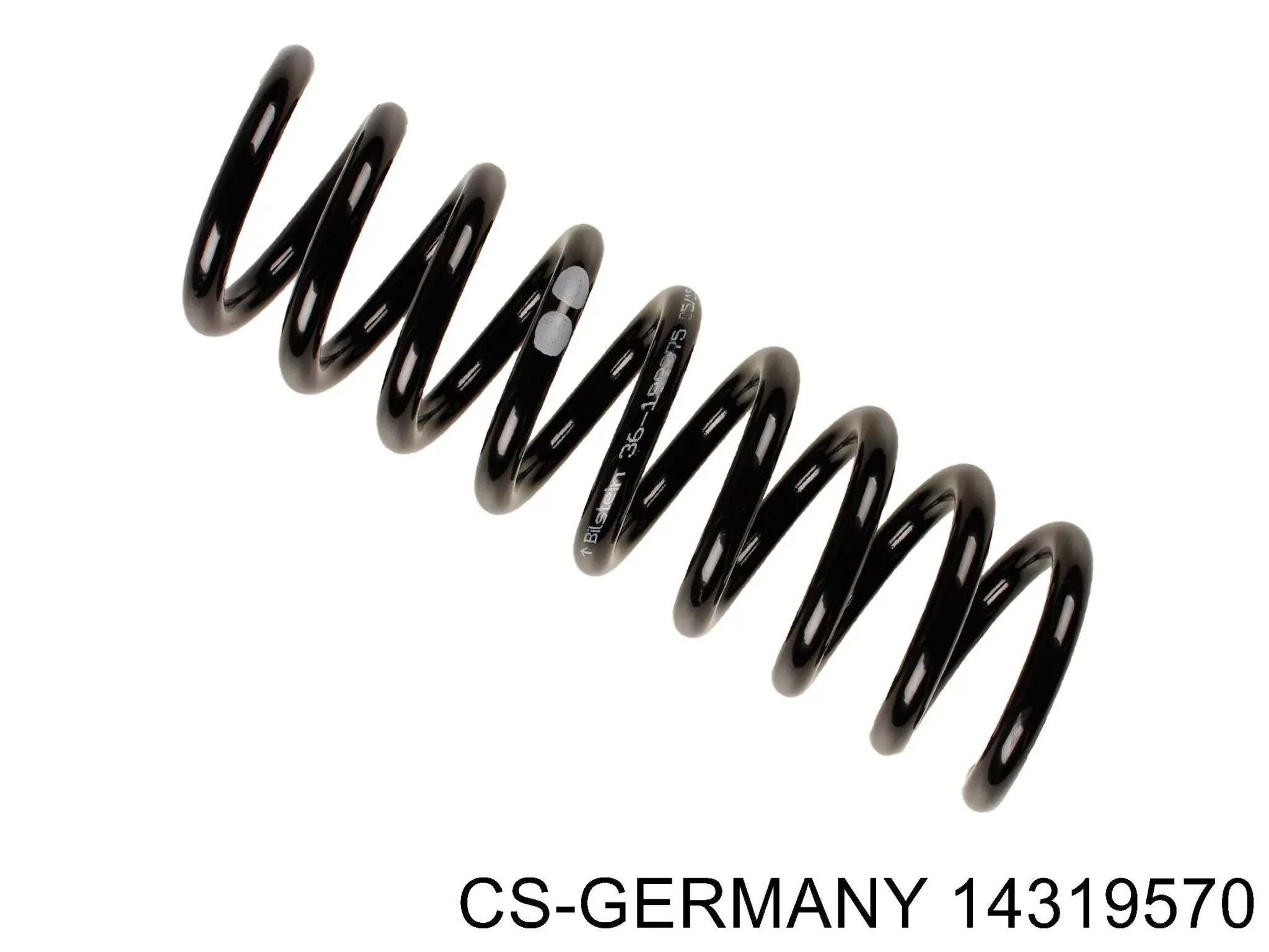 14319570 CS Germany Пружина підвіски задня