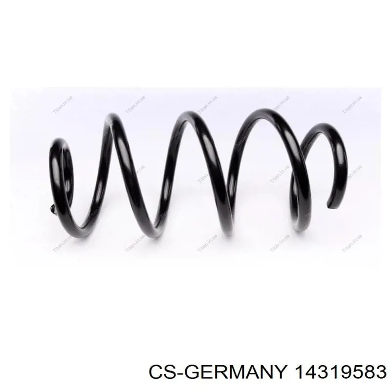 14319583 CS Germany пружина передня