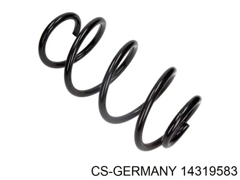 14319583 CS Germany Пружина амортизатора передняя