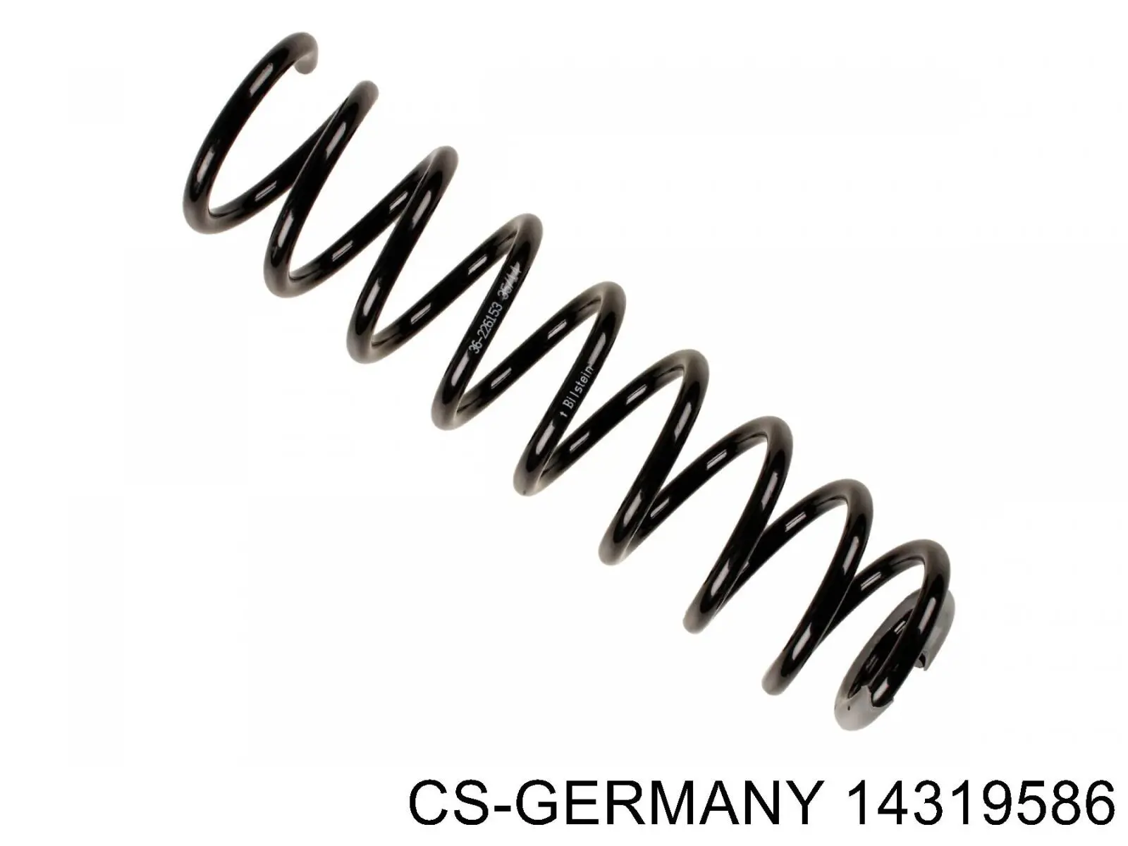 Пружина передня 14319586 CS Germany