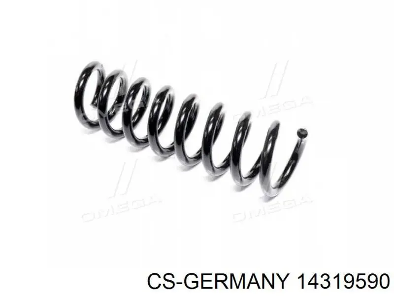 14319590 CS Germany Пружина підвіски задня