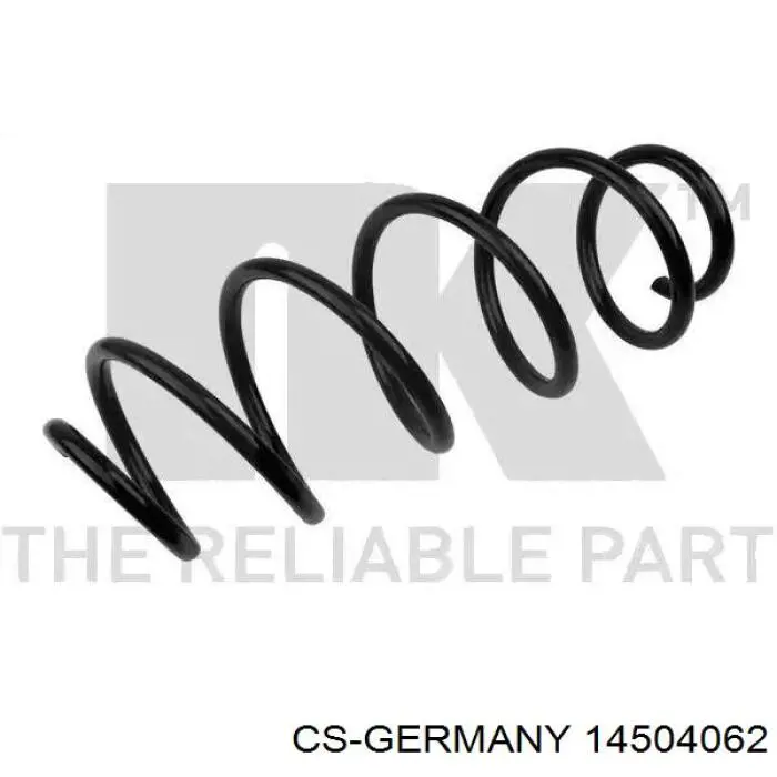Пружина передня CS Germany 14504062 ціна, від 19.68 USD