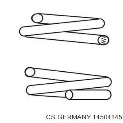 Купити 14504145 CS Germany Гвинтова пружина підвіска
