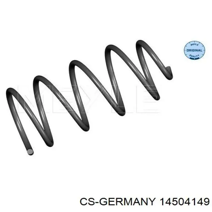 Пружина передня CS Germany 14504149 ціна, від 25.95 USD