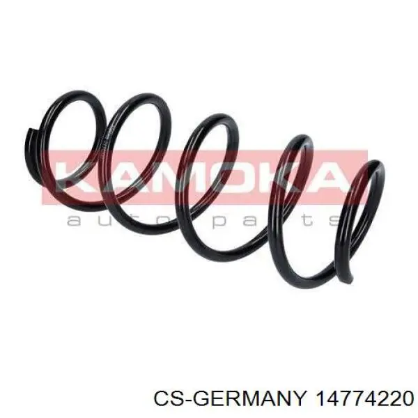 14774220 CS Germany Пружина амортизатора передняя