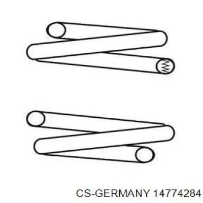 Пружина передня CS Germany 14774284 ціна, від 28.45 USD