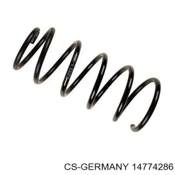 14774286 CS Germany Пружина амортизатора передняя