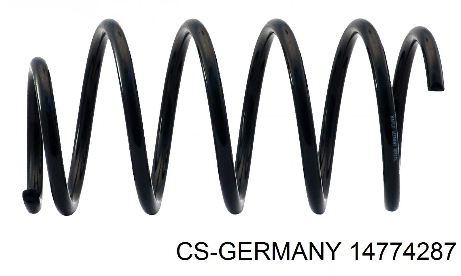 14774287 CS Germany Пружина передня, ліва