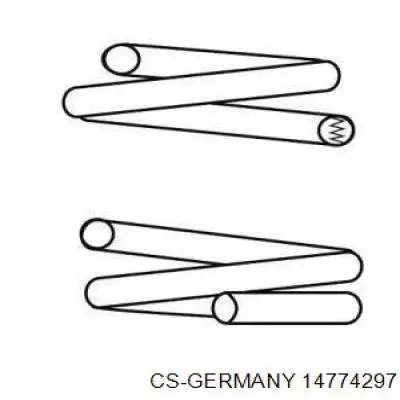 Пружина задня CS Germany 14774297 ціна, від 25.29 USD