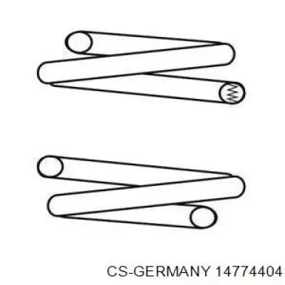 Купити 14774404 CS Germany Гвинтова пружина підвіска
