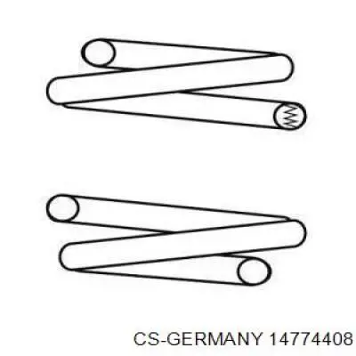 Пружина передня CS Germany 14774408 ціна, від 30.69 USD