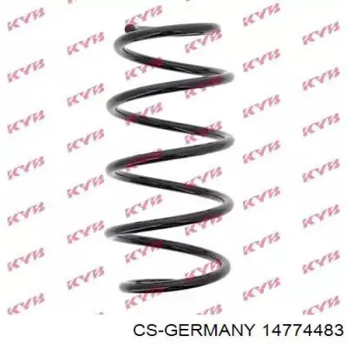 Пружина передня CS Germany 14774483 ціна, від 34.06 USD